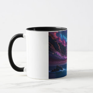 Fantasy-Ozean-Sonnenuntergang-Tasse - Mystische Mo Tasse