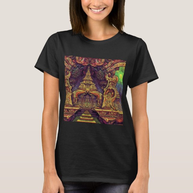 Fantasy Painting 1 - Temple T-Shirt (Vorderseite)