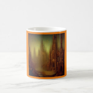 Fantasy Painting 9 - Abandoned City Kaffeetasse