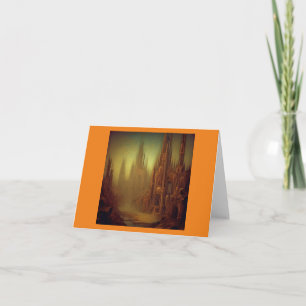 Fantasy Painting 9 - Abandoned City Karte