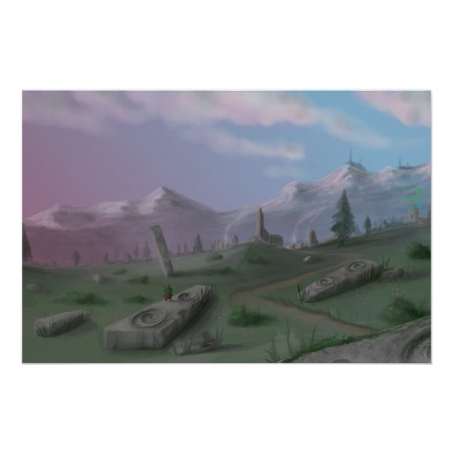 Fantasy Painting Poster (Vorderseite)