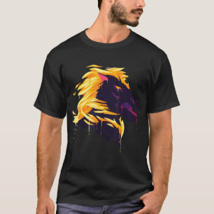 Fantasy-Pferd I Feuer I Rollenspiel I Gaming I Alb T-Shirt