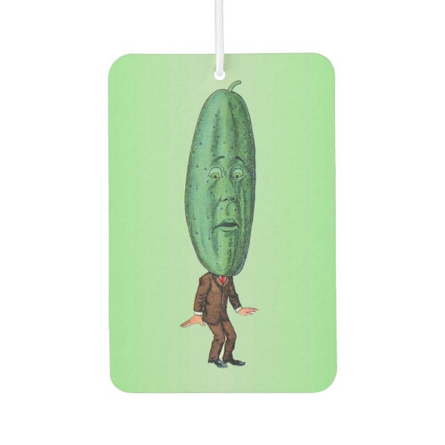 Fantasy Pickle Man Brown Anzug Autolufterfrischer (Vorderseite)