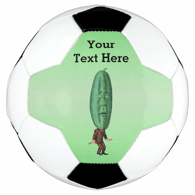 Fantasy Pickle Man Brown Anzug Fußball (Vorderseite)