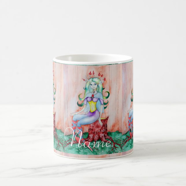 Fantasy Pixie Fairy Thunder_Cove Kaffeetasse (Mittel)