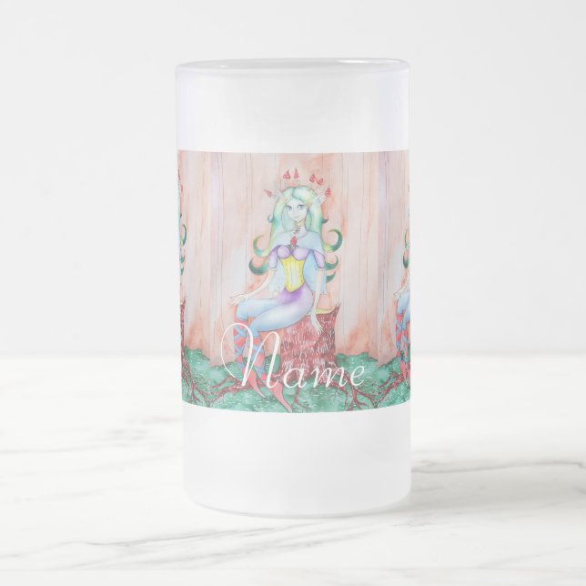 Fantasy Pixie Fairy Thunder_Cove Mattglas Bierglas (Mittel)