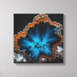 Fantasy Plume Agate Canvas Print Leinwanddruck