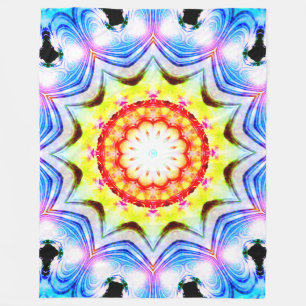 Fantasy Priest Magical Magical Vibranno Mandela Fleecedecke