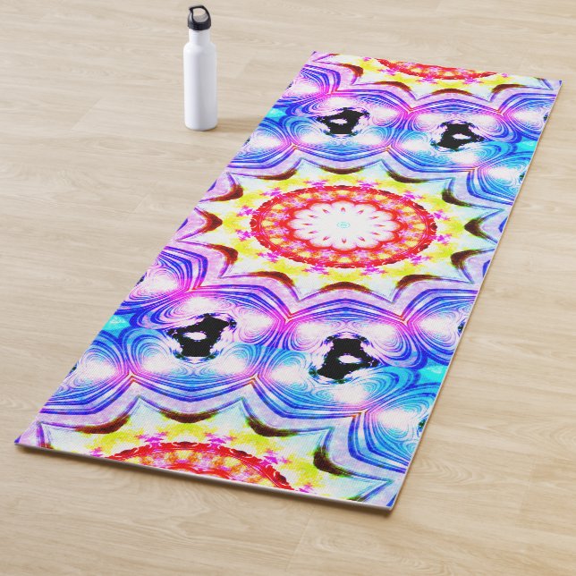 Fantasy Priest Magical Magical Vibranno Mandela Yogamatte (Beispiel)