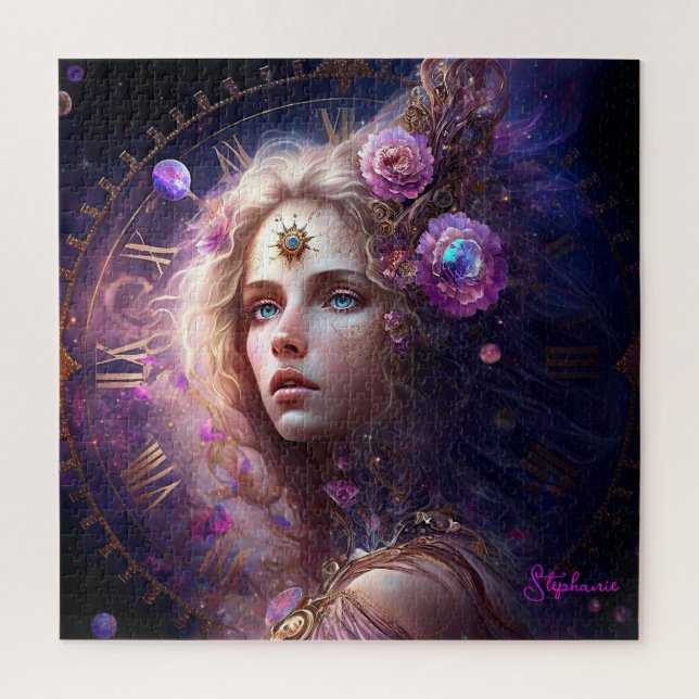 Fantasy Princess Purple Blumen (Vertikal)