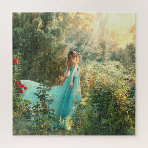 Fantasy Prinzessin: Sommer Natur Vintag.
