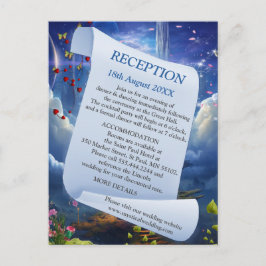 Fantasy Realms of Magic Scenerics Designs Ankündigungspostkarte