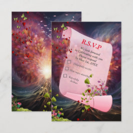 Fantasy Realms of Magic Scenerics Designs RSVP Karte