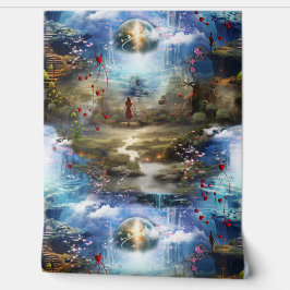 Fantasy Realms of Magic Scenerics Designs Tapete