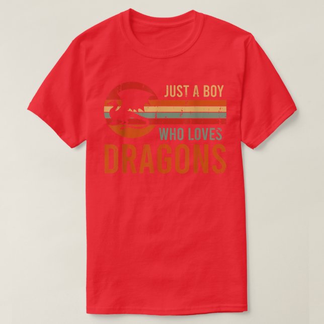 Fantasy Retro Gaming Rollenspiel Nur ein Junge, de T-Shirt (Design vorne)