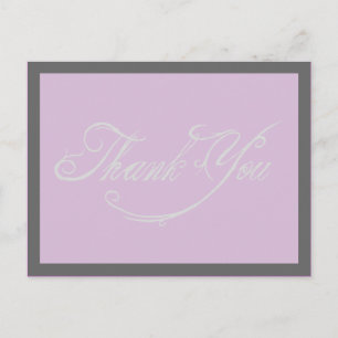 Fantasy Rustic Wedding Danke Postcards Postkarte