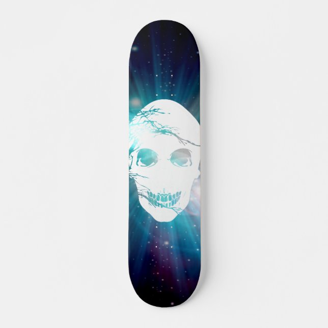 Fantasy-Schädel #2 Skateboard (Vorne)