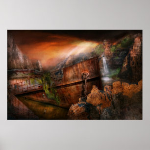 Fantasy - Schiffbruch Poster