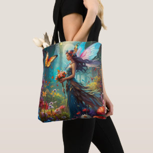 Fantasy Schöne Blumengarten Tasche