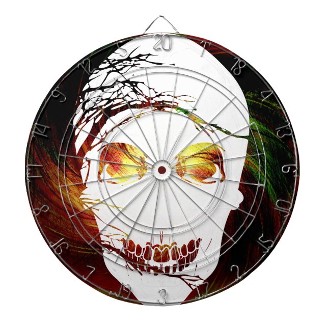 Fantasy Skull #4 Dartscheibe (vorne)
