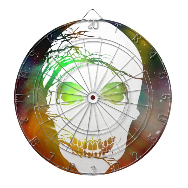 Fantasy Skull #6 Dartscheibe (vorne)