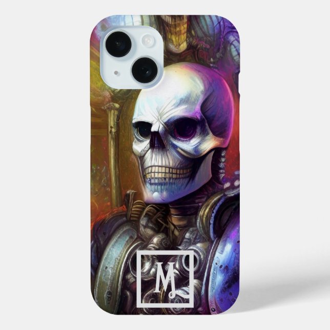 Fantasy Skull Case-Mate iPhone Hülle (Rückseite)