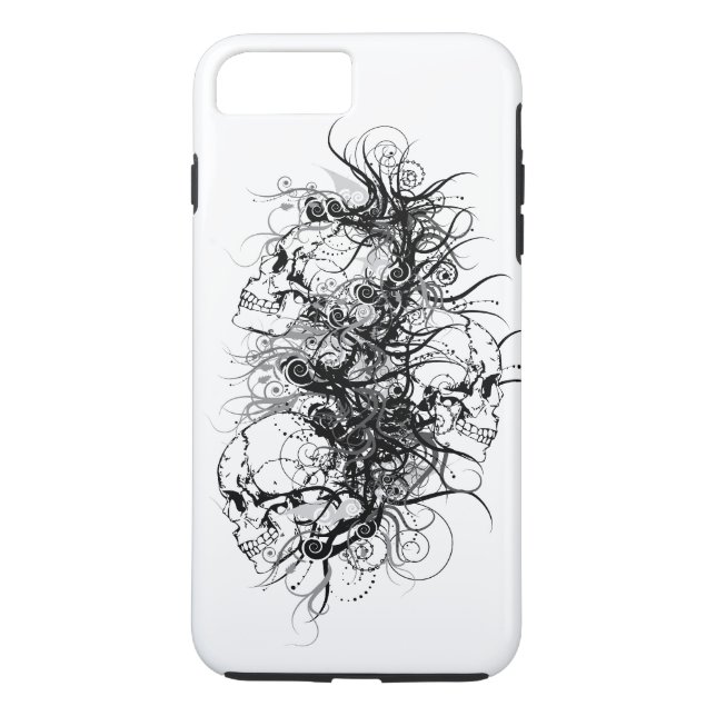 Fantasy Skulls Case-Mate iPhone Hülle (Rückseite)