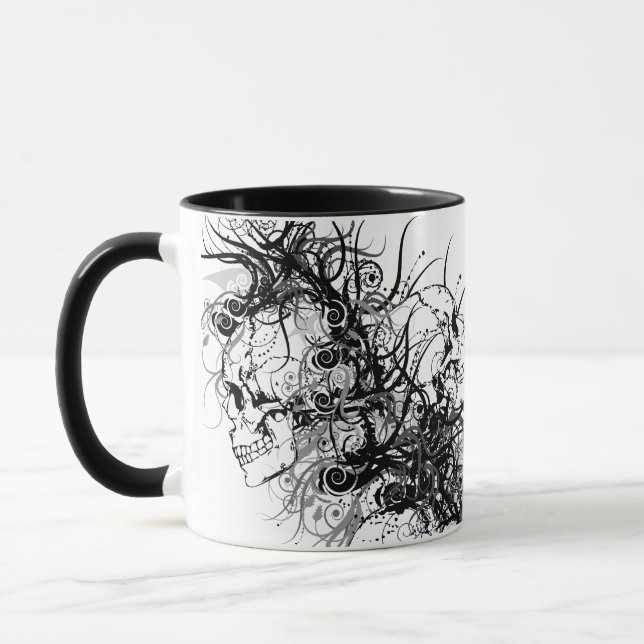 Fantasy Skulls Tasse (Links)