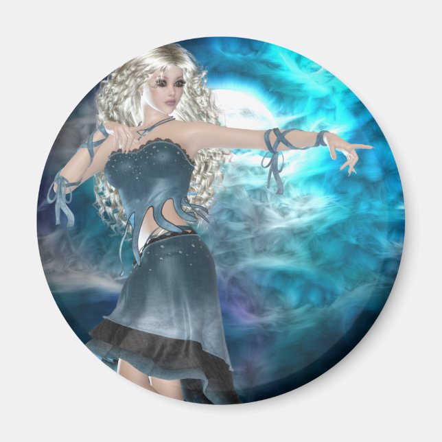 Fantasy Sky Siren Magnet (Vorne)