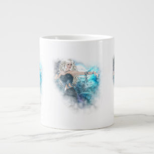 Fantasy Sky Siren Vignette Jumbo-Tasse