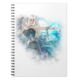 Fantasy Sky Siren Vignette Notizblock