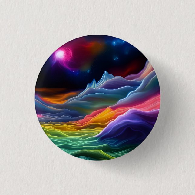 Fantasy Space Escape Button (Vorderseite)