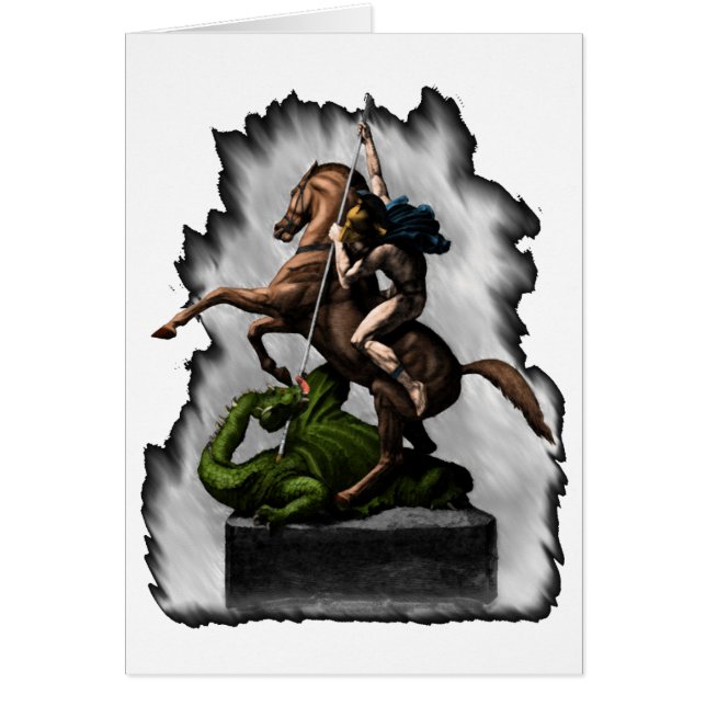 Fantasy St. George Dragon England Mythology (Vorne)