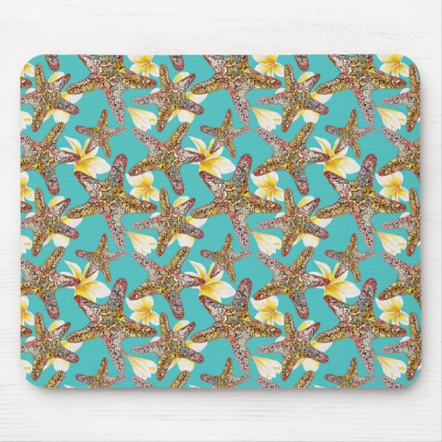 Fantasy Starfish Muster Mousepad (Vorne)