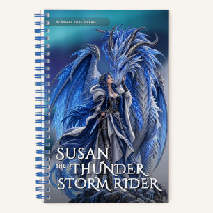 Fantasy-Sturm-Drache-Mythen-Abenteuer Notizbuch