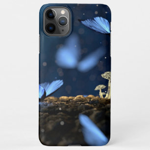 Fantasy Style Schmetterlinge & Pilze im Wald iPhone 11Pro Max Hülle