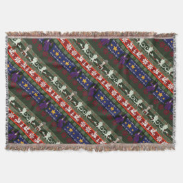 Fantasy Style Ugly Sweater Pattern Decke
