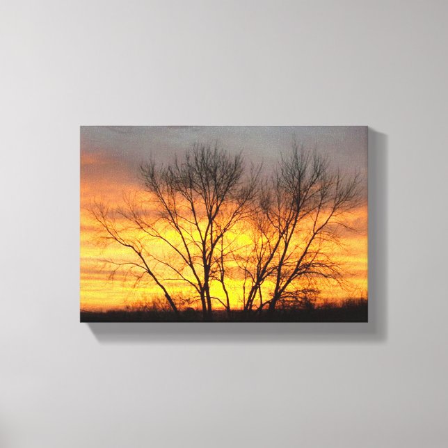 Fantasy Sunset 6 Leinwand (Vorderseite)