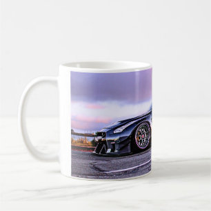Fantasy Super Sportwagen Klassiker Weiße Tasse