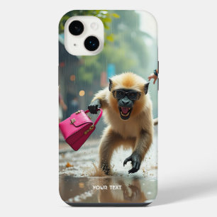 Fantasy Süße Affe Mädchen Tasche iPhone 14 Plus Hülle