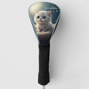Fantasy Süße Baby Kitty Katzenliebhaber Personalis Golf Headcover