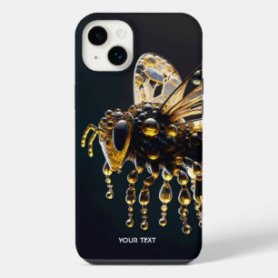 Fantasy Süße Glas Gelb Schwarze Biene iPhone 14 Plus Hülle