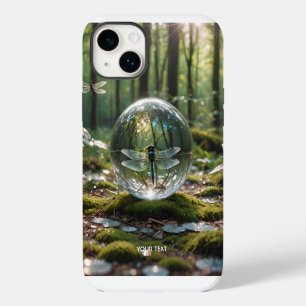 Fantasy Süße Glas Kugel Libelle iPhone 14 Plus Hülle
