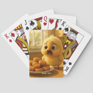 Fantasy Süße Hähnchen-Nuggets Baby Spielkarten
