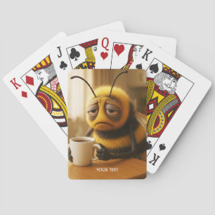Fantasy Süße Sehr Müde Biene Spielkarten