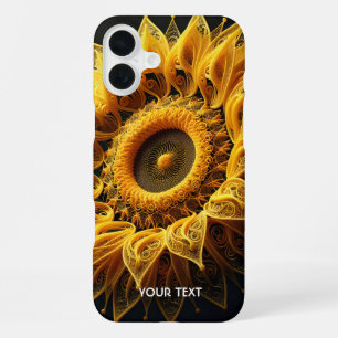 Fantasy Süße Sonnenblumen Garnschnüre iPhone 16 Plus Hülle