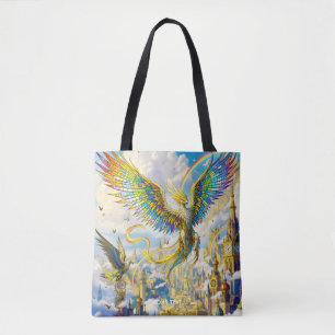 Fantasy Süße Steampunk-Greif-Stadt Tasche