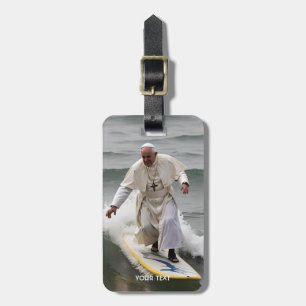Fantasy Süßer Cooler Surfer Gepäckanhänger