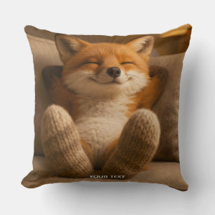 Fantasy Süßer Fuchs Und Socken Kissen