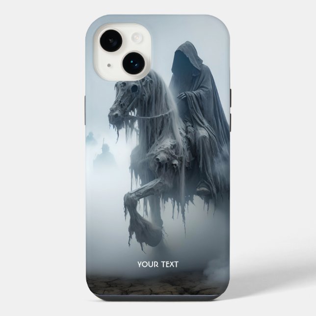 Fantasy Süßer Kampf Mann Pferd iPhone 14 Plus Hülle (Rückseite)